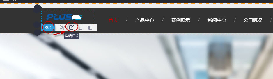 找到編輯樣式按鈕