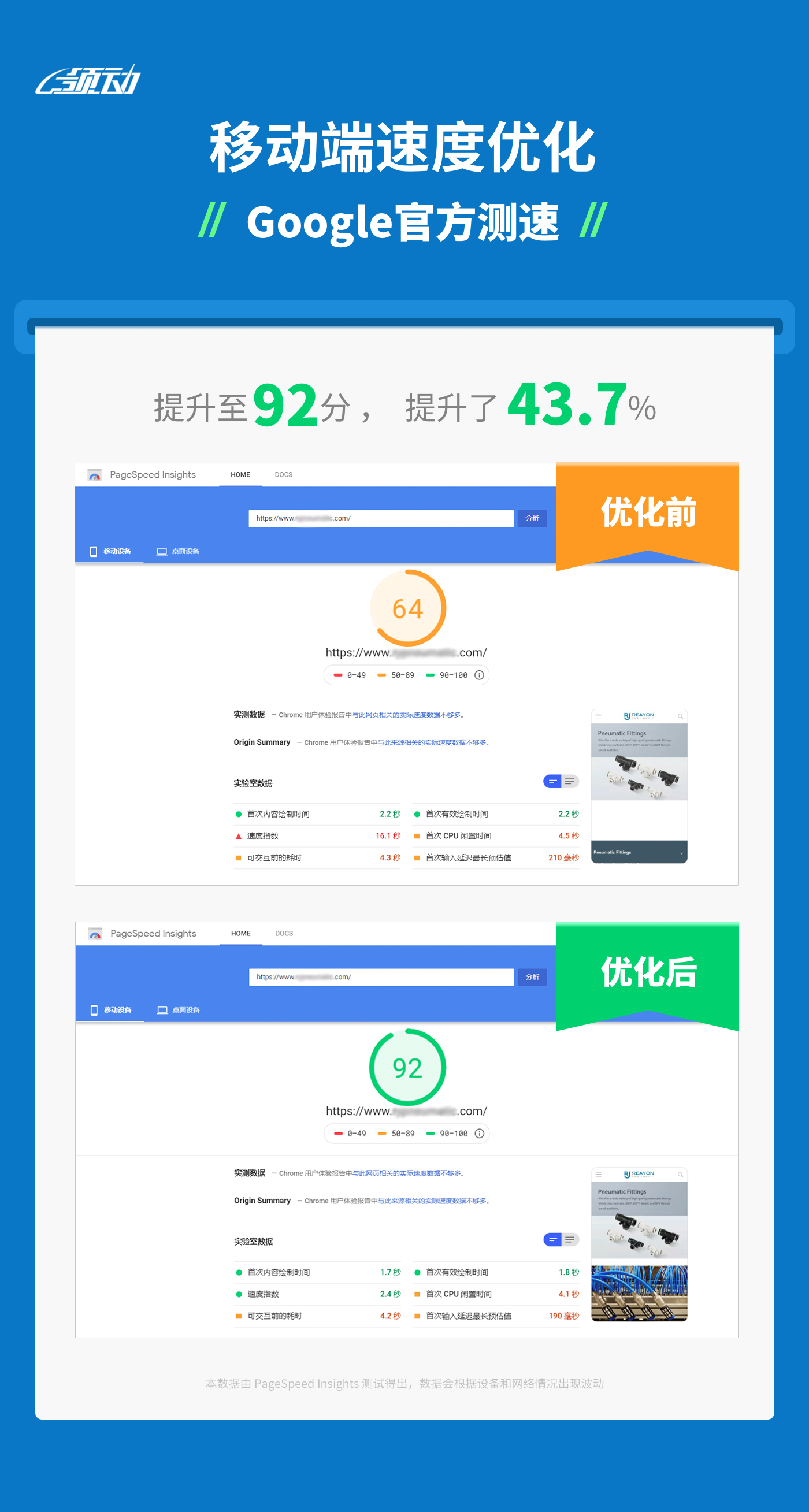 焦點領動移動端提速