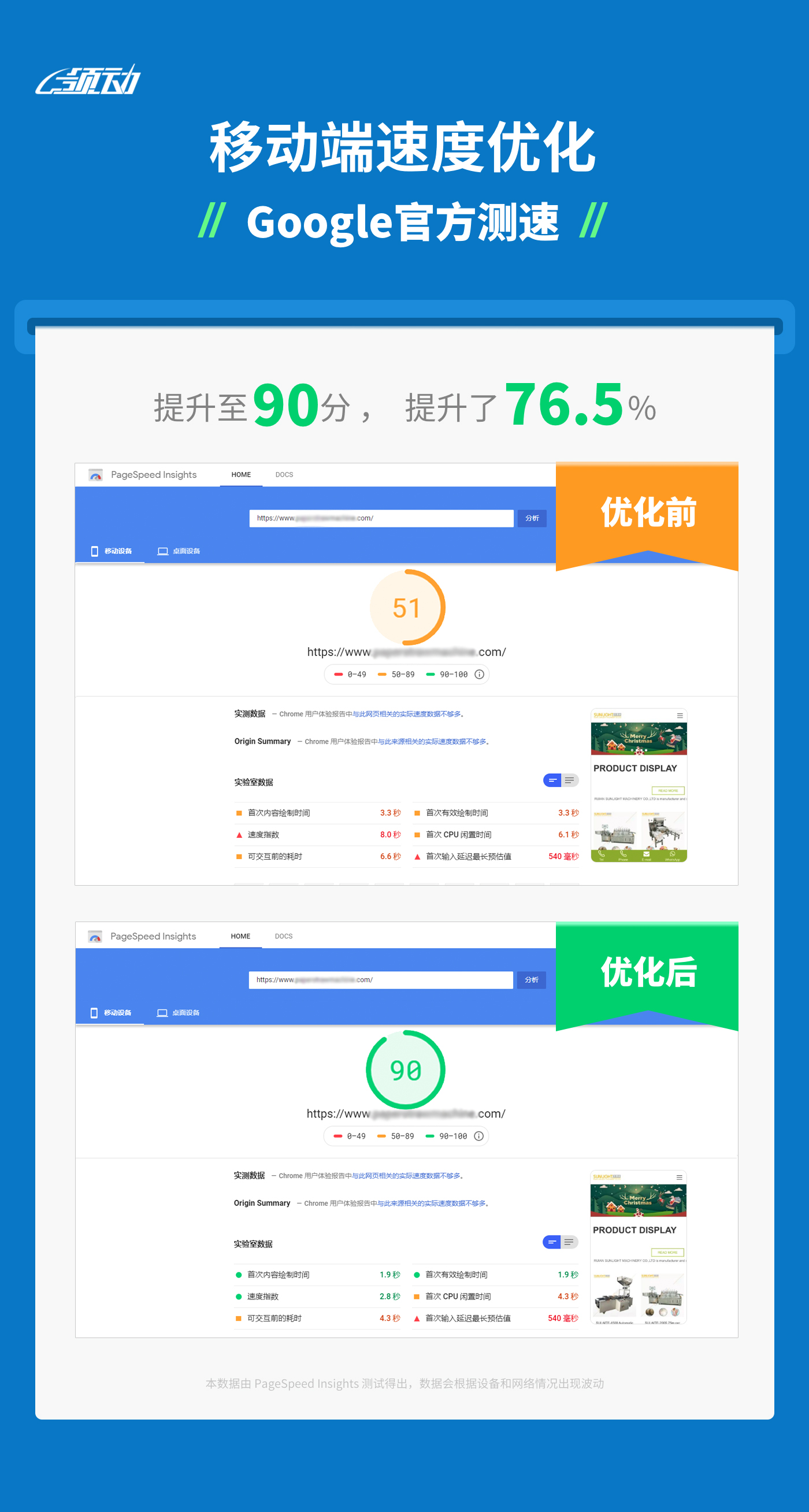 焦點領動移動端提速